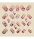 NA082 - 3D Embossed Floral Nails